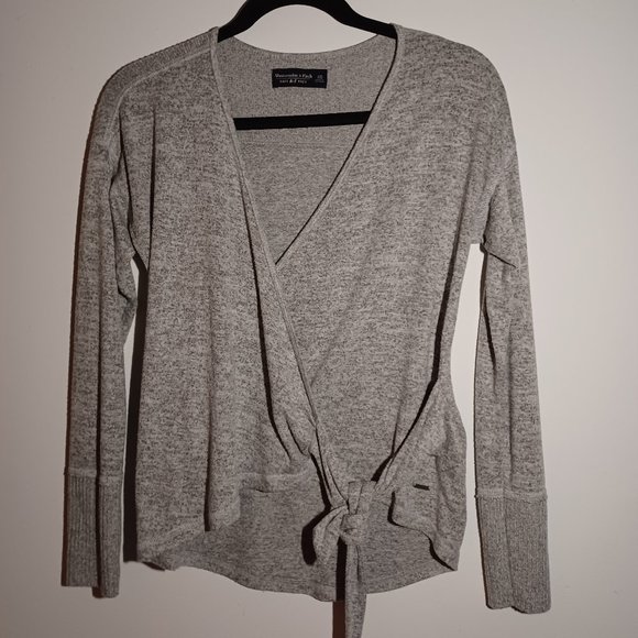 Abercrombie & Fitch Tops - Abercrombie & Fitch Knit Side Wrap Cozy Top